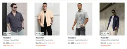 Roadster Mens Shirts at Minimum 80% Discount 