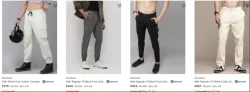 Roadster Mens Trousers upto 85% Discount