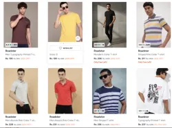 Roadster Mens t-shirts at starting ₹199