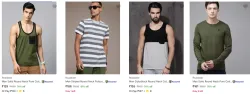 Roadster Mens T Shirts Starting @ ₹129
