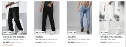 Roadster & R.Code Men's Jeans up to 85% Discount