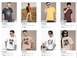 Roadster Mens T Shirts From ₹181