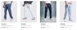 Roadster The Life Co. Men Straight Fit Jeans Starting At ₹349