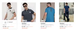 Roadster Tshirt Starting @ ₹169