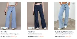 Roadster Women Jeans at minimum 80% Discount 