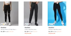 Roadster Womens Jeans From ₹299