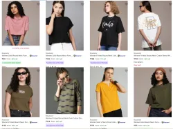 Roadster womens T-shirt starting @ ₹60