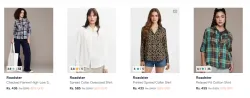 Roadster Women Shirts at minimum 80% Discount 