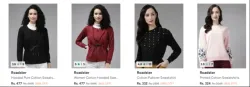 Roadster Women sweatshirts up to 86% Discount 