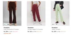 Roadster Women Trouser Minimum 80% Discount