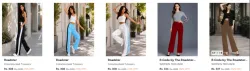 roadster women trousers up to 82% Discount 