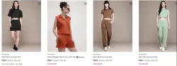 Roadster Womens Co Ords upto 86% Discount