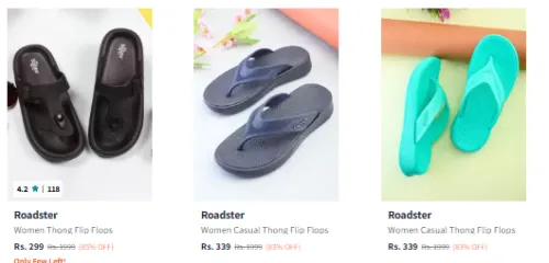 Image of Roadster Womens Footwear Starting @₹299 