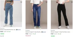 Roadster Womens Jeans Minimum @ 76% Discount 