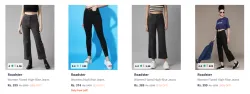 Roadster Womens Jeans upto 88% Discount