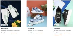 Roadster WOMENS SNEAKERS UPTO 90% OFF