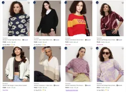 Roadster Womens Sweaters at minimum 72% Discount