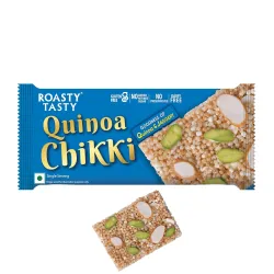 Roasty Tasty Quinoa Chikki: Millet Bars (Pack of 2)