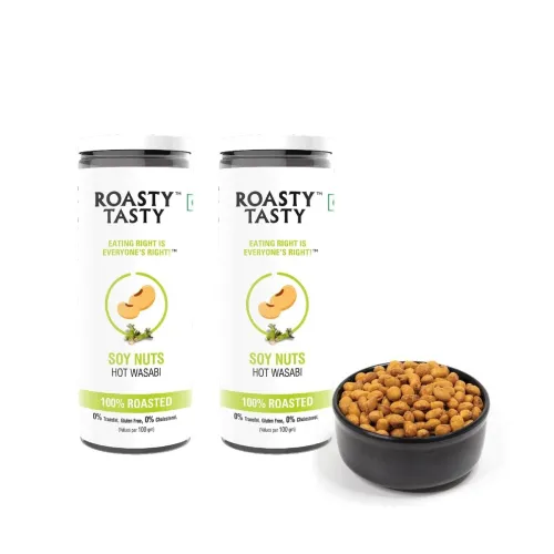 Image of Roasty Tasty Roasted Soy Nuts Snacks, Po2