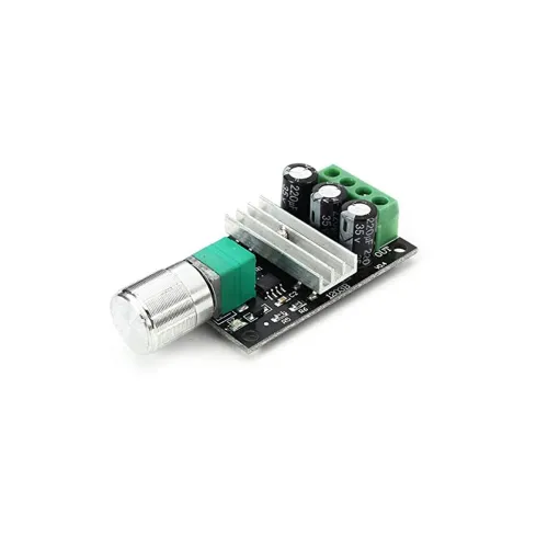 Image of Robocraze DC Motor Speed Controller 6V-28V 3A PWM Speed Regulator