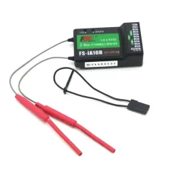 Robocraze FlySky FS-iA10B Radio Receiver- 2.4GHz 10 Channel | Flysky FS-iA10B 10CH Receiver for FS-i6S FS-I6 FS-I4 FS-i10 FS-iT4S Transmitter Remote Controller DIY RC Quadcopters/Drones