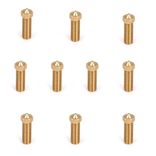 Image of Robocraze V6 Brass Nozzle Pack (10)