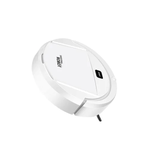 Image of Robot Vacuum Cleaner Mini – Rechargeable, White Lite