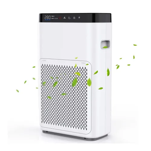 Image of RoboTouch Air Purifier for Home, 5 Stages Filtration, Covers 260 sq.ft, High Efficiency Pre-Filter, H13 HEPA Filter, Act