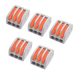 ROBOWAY 5Pcs PCT-213 Wire Connector