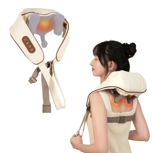 Image of Robustt Neck and Back Massager with Heating Mode