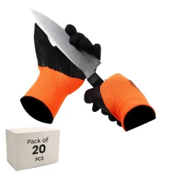 Robustt Nitrile Coated Industrial Safety Gloves Pack