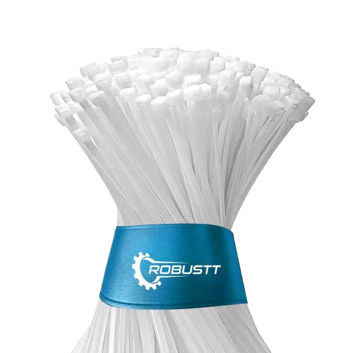Image of Robustt Self Locking Cable Ties 200 Pieces