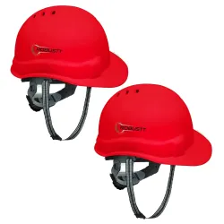 Robustt X Shree JEE Safety Helmet Executive Ratchet Type Adjustment, Protection for Outdoor Work Head Safety Hat with Sw