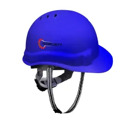 Robustt X Shree JEE Safety Helmet Executive Ratchet Type Adjustment, Protection for Outdoor Work Head Safety Hat with Sw