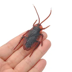 Rock World Cockroaches Prank Life Like April Fool Toy Fake Cockroach Prank Trick