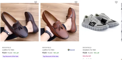 Image of Rockfield Men’s Casual Shoes at minimum 73% Discount