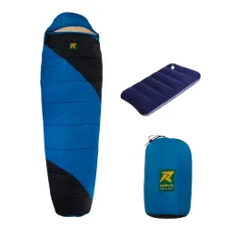 Rocksport Camp Lite Sleeping Bag with Free Air Pillow