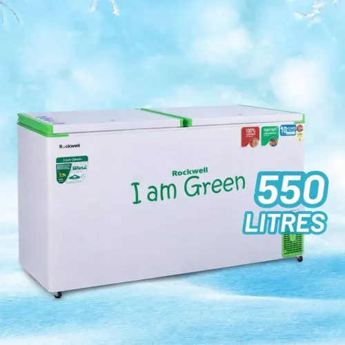 Image of Rockwell 550L Double Door Freezer
