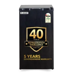 Rockwell Mini Fridge Single Door (MB100, Grey)