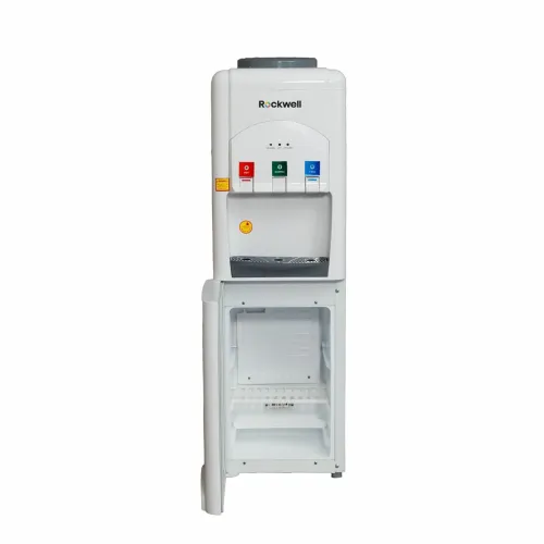Image of Rockwell Water Dispenser with Refrigerator, Xtra Pure R-G, Hot, Cold & Normal, Low Power Consumption, White