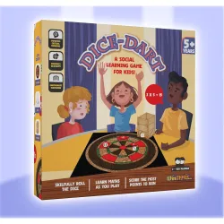 Rolling Dice Dart Board Game|Number Counting|Social,Family Fun I Strategy,Math,Learning and Educational Toy for Boys & G
