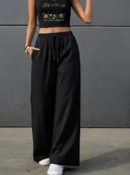 ROMA trendz Solid Women Black Track Pants