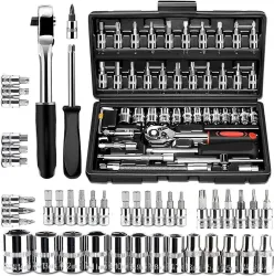 romj 46 in 1 Pcs Tool Kit & Screwdriver