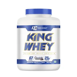 Ronnie Coleman Signature Series King Whey Protein, Chocolate Brownie (67 Servings, 2.27kg / 5lbs) | Premium Whey Protein Powder