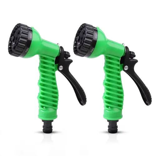 Image of ROOTS & LEAF Garden Spray Gun � 7 Adjustable Water Patterns | Hands-Free Operation with Labor-Saving Clip | Water Flow C