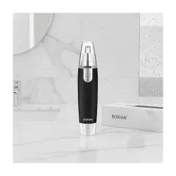 RORIAN 3-in-1 Nose, Ear & Eyebrow Hair Trimmer 