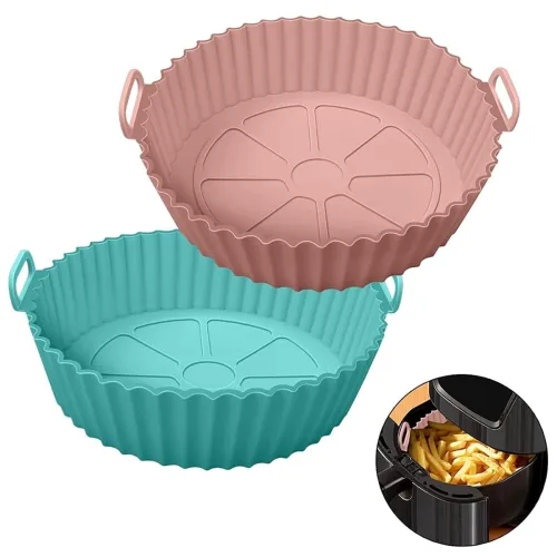 Image of RORIAN Air Fryer Liners Basket Baking Tray Po2