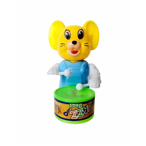 Image of ROSEFAIR Key-Operated Cute Drummer Toy