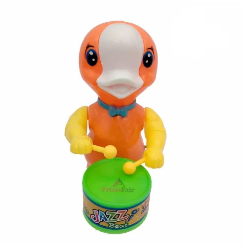 Image of ROSEFAIR Key-Operated Cute Drummer Toy