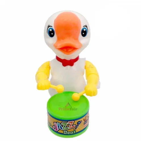 Image of ROSEFAIR Key-Operated Drummer Toy for Kids